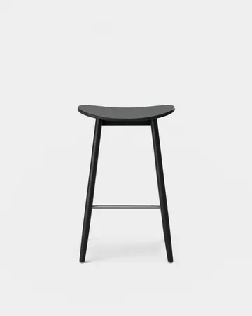 Cadeira Bar Icha 65 cm  - Faia preta - Massproductions