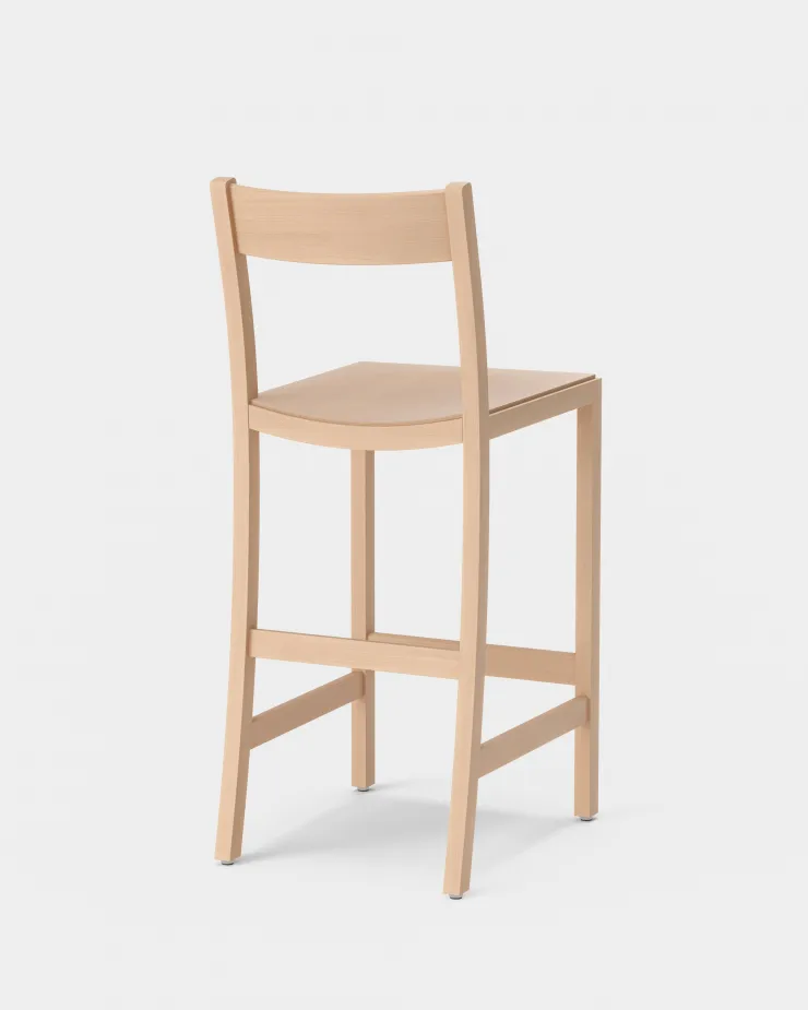 Cadeira bar Waiter , Madeira Faia Massproductions