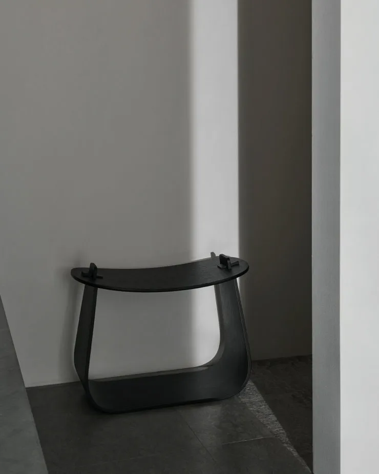 Cadeira Harry , Preto manchado carvalho-preto Massproductions