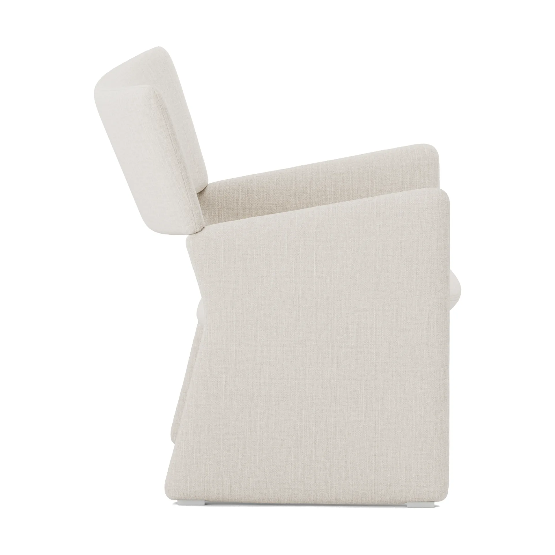 Crown Easy Chair poltrona, Linara 05 Porridge Massproductions