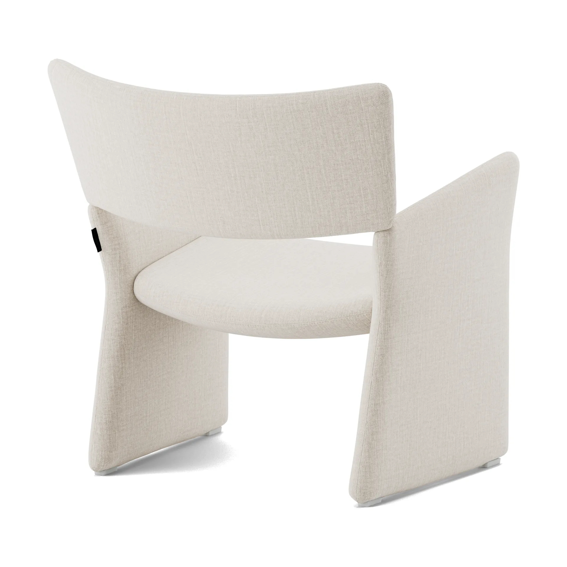 Crown Easy Chair poltrona, Linara 05 Porridge Massproductions