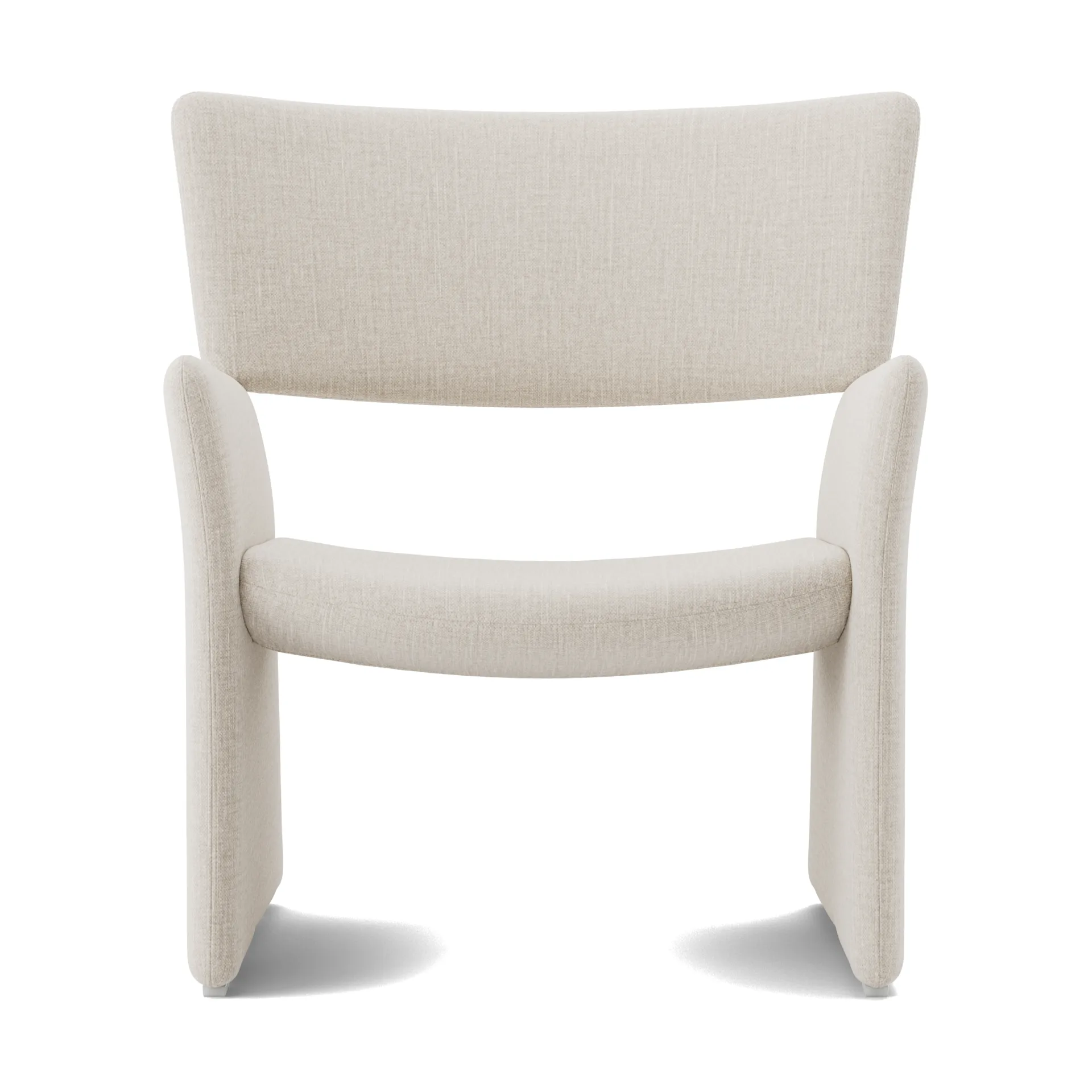 Crown Easy Chair poltrona, Linara 05 Porridge Massproductions