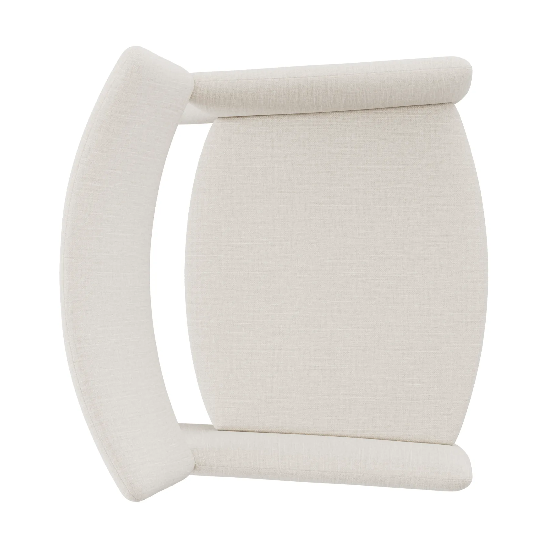 Crown Easy Chair poltrona, Linara 05 Porridge Massproductions