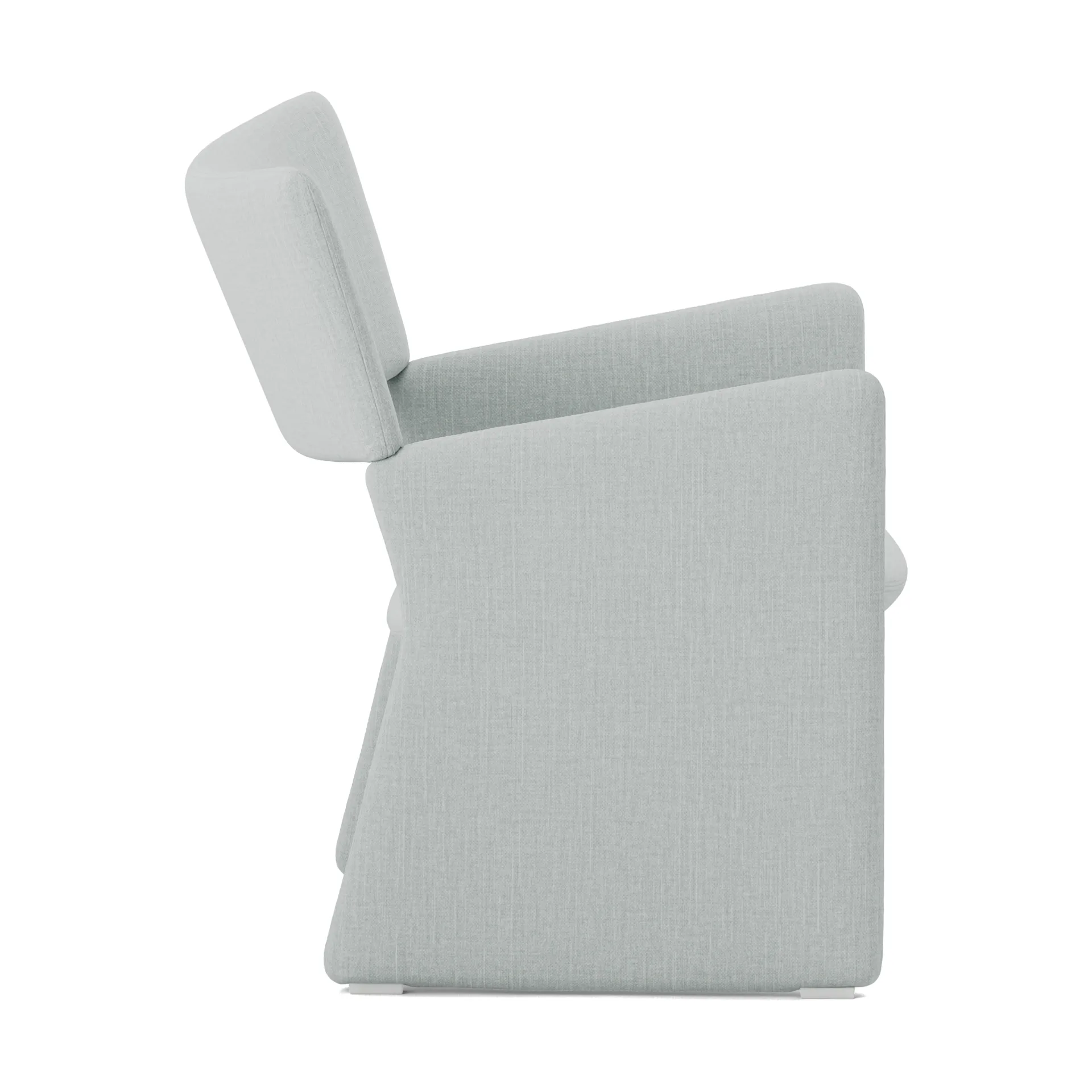 Crown Easy Chair poltrona, Linara 253 Swedish Grey Massproductions