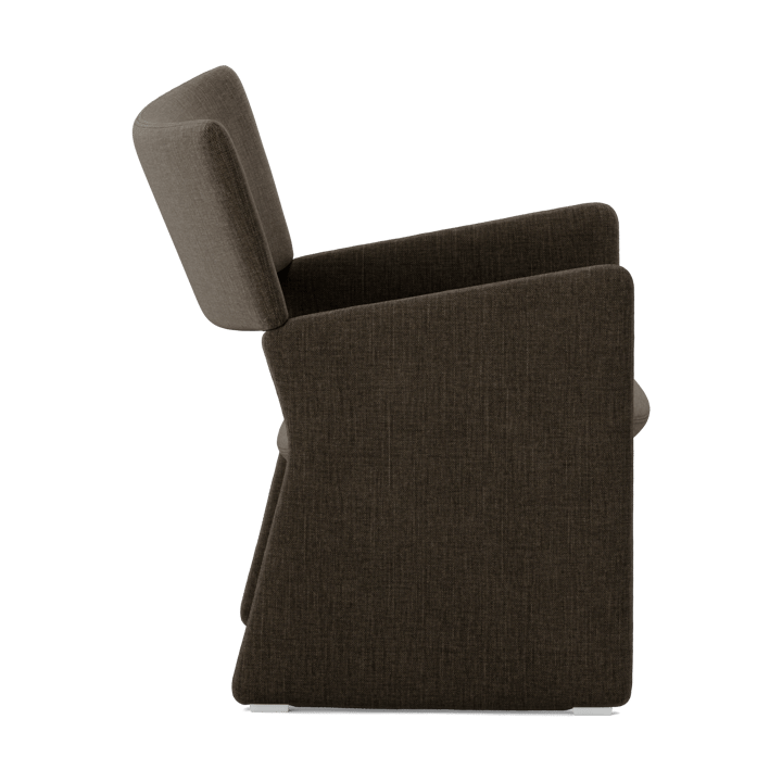 Crown Easy Chair poltrona, Linara 90 Espresso Massproductions