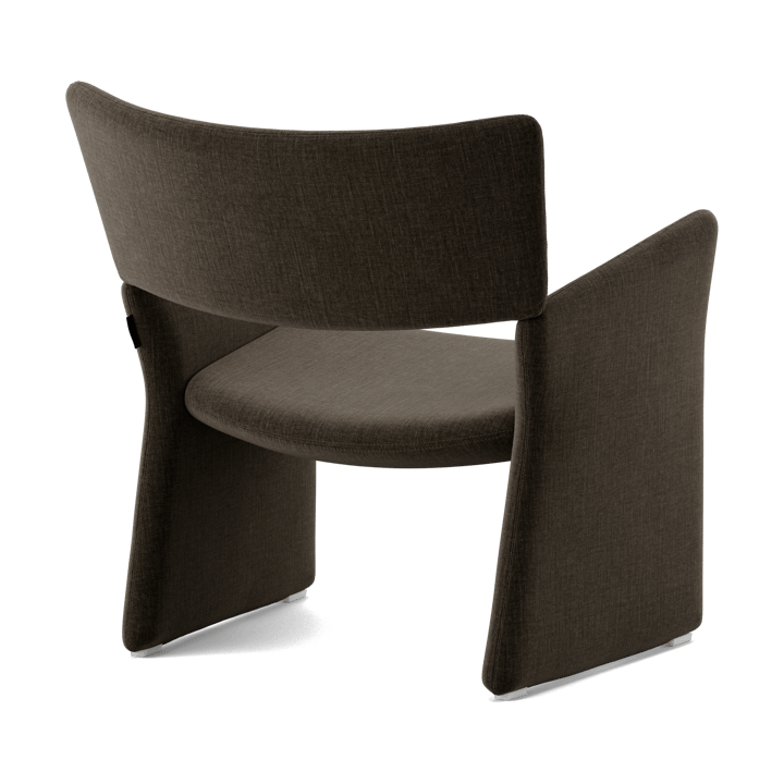 Crown Easy Chair poltrona, Linara 90 Espresso Massproductions