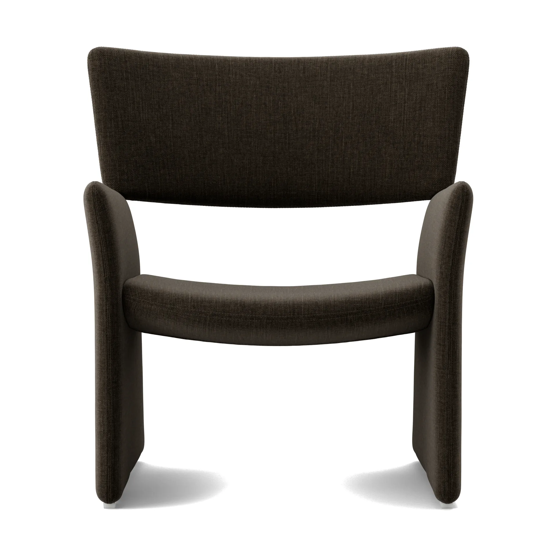 Crown Easy Chair poltrona, Linara 90 Espresso Massproductions
