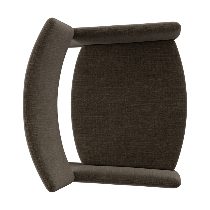 Crown Easy Chair poltrona, Linara 90 Espresso Massproductions