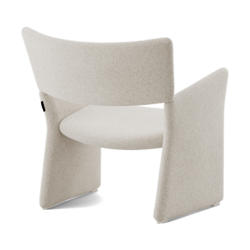Crown Easy Chair poltrona - Spiral 21 Chalk - Massproductions