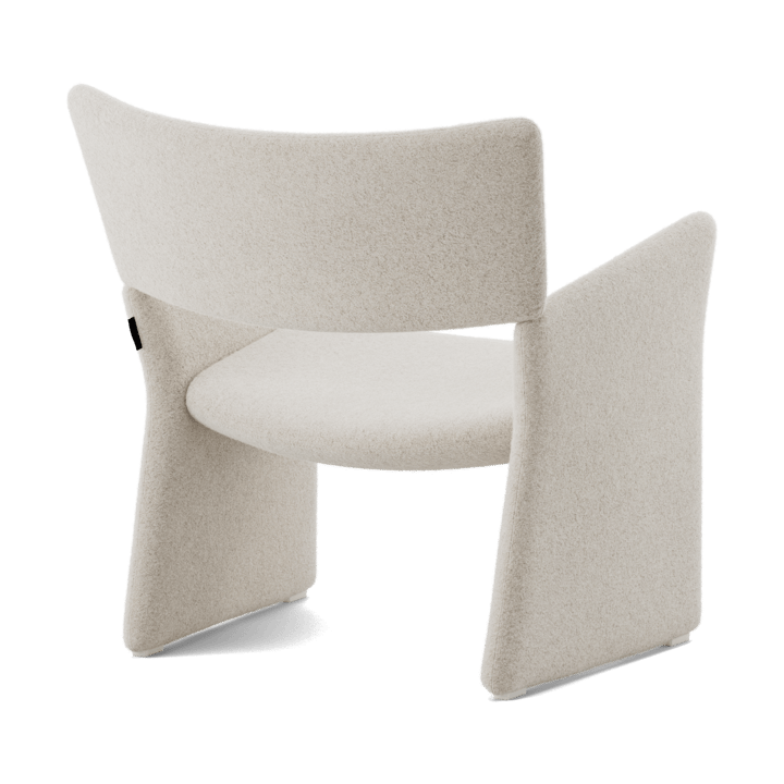 Crown Easy Chair poltrona, Spiral 21 Chalk Massproductions