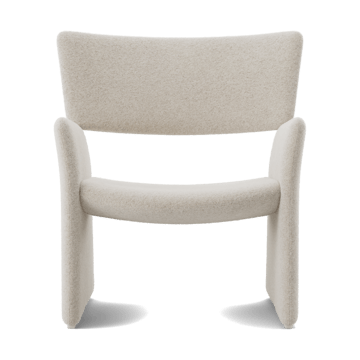 Crown Easy Chair poltrona - Spiral 21 Chalk - Massproductions