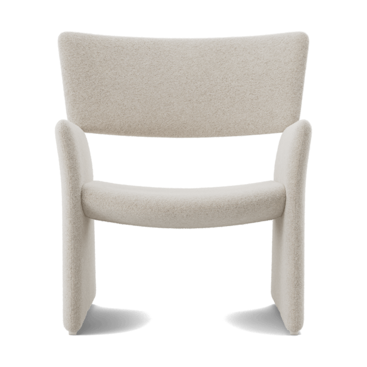Crown Easy Chair poltrona, Spiral 21 Chalk Massproductions