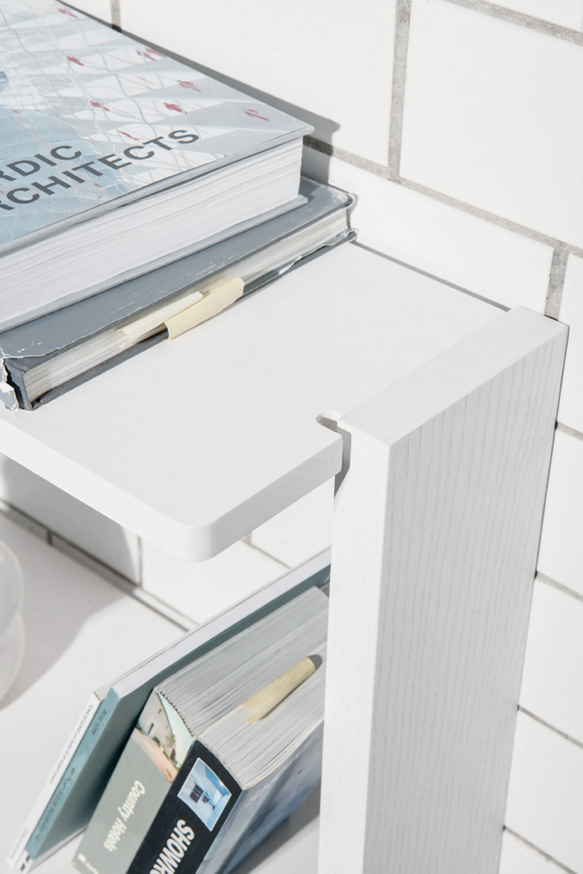 Gridlock - S1-A3-0 prateleira, Freixo branco manchado Massproductions