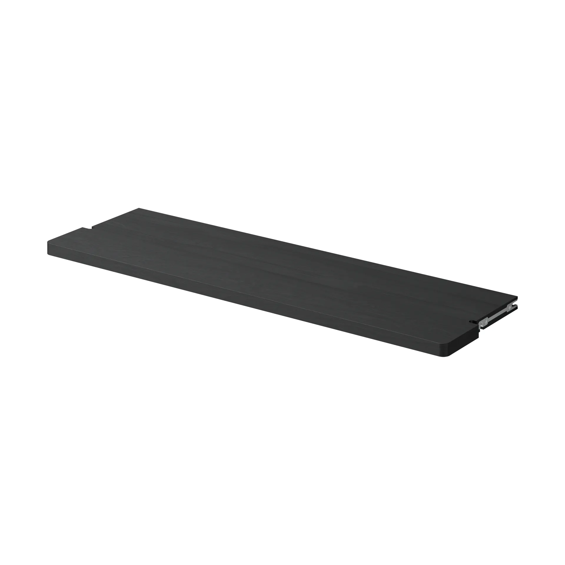 Gridlock Shelf W800 prateleira, Freixo preto manchado Massproductions