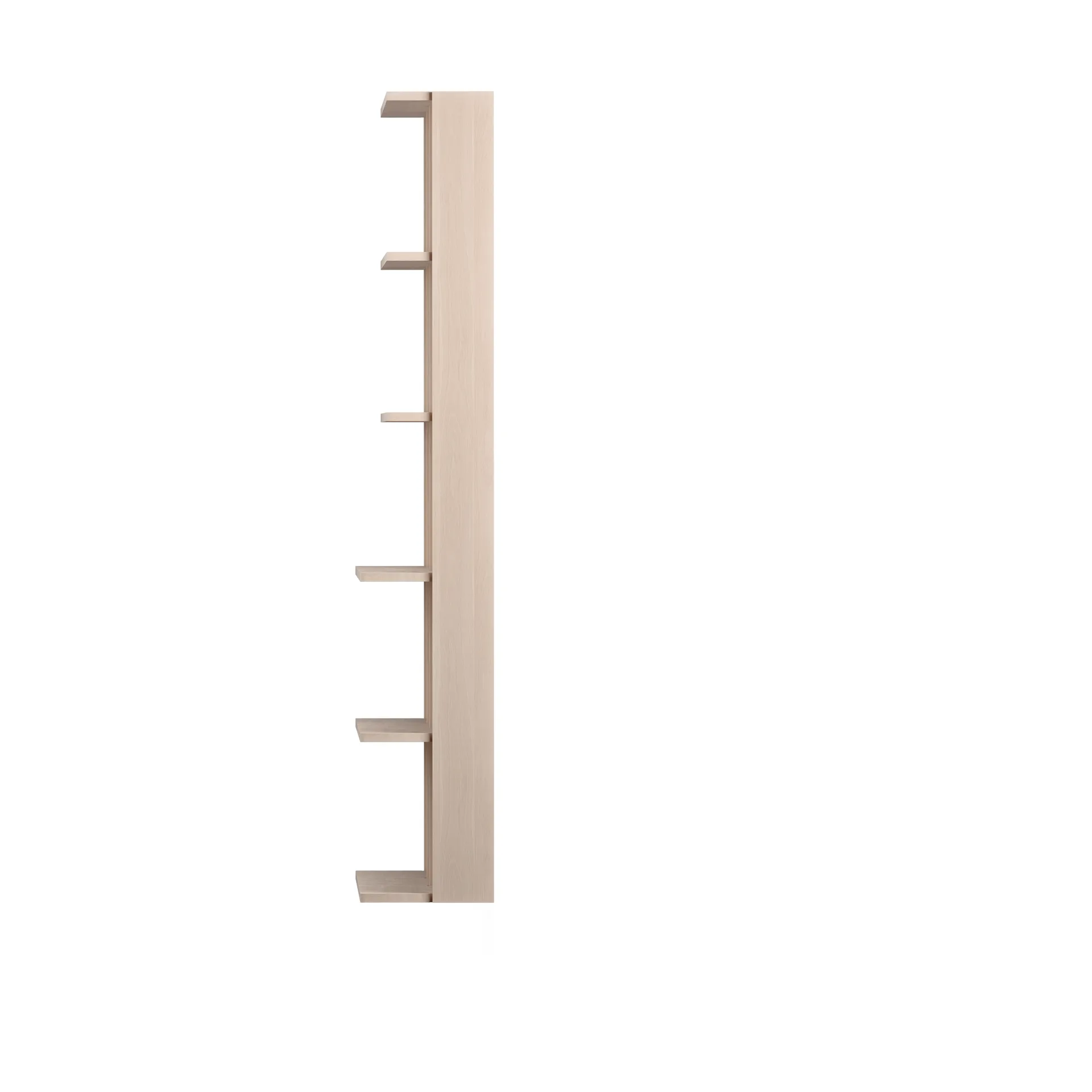 Gridlock - T3-A9-A9 prateleira, Freixo natural Massproductions