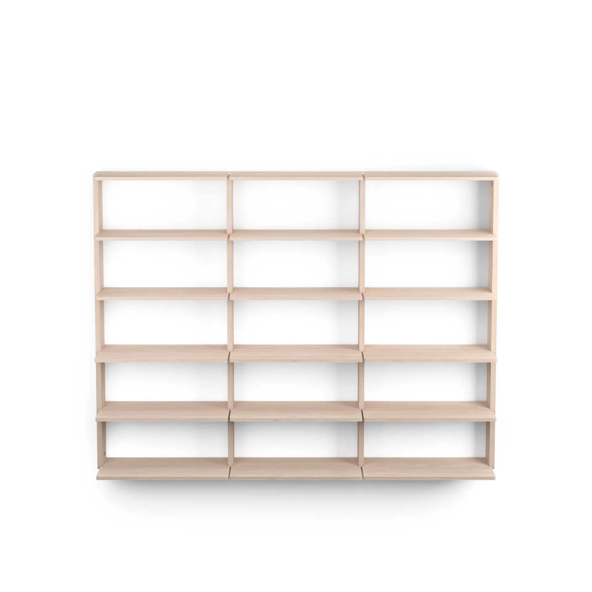 Gridlock - T3-A9-A9 prateleira, Freixo natural Massproductions