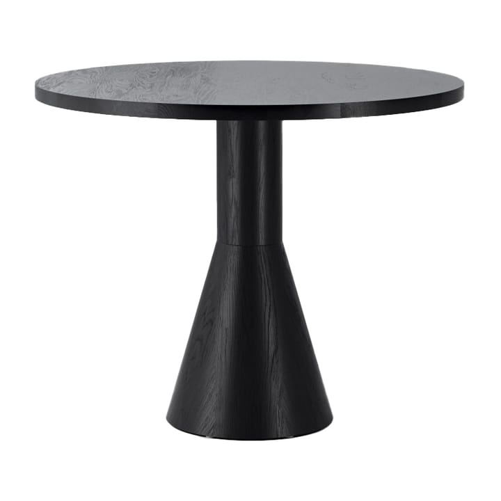 Mesa de jantar Draft Ø88cm  - Freixo manchada preta - Massproductions