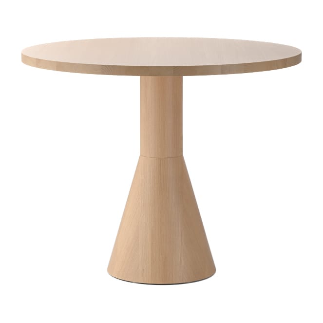 Mesa de jantar Draft Ø88cm  - Madeira Faia - Massproductions