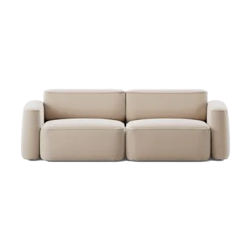 Patch sofá de 2,5 lugares - Atlantis 52 Alabaster - Massproductions