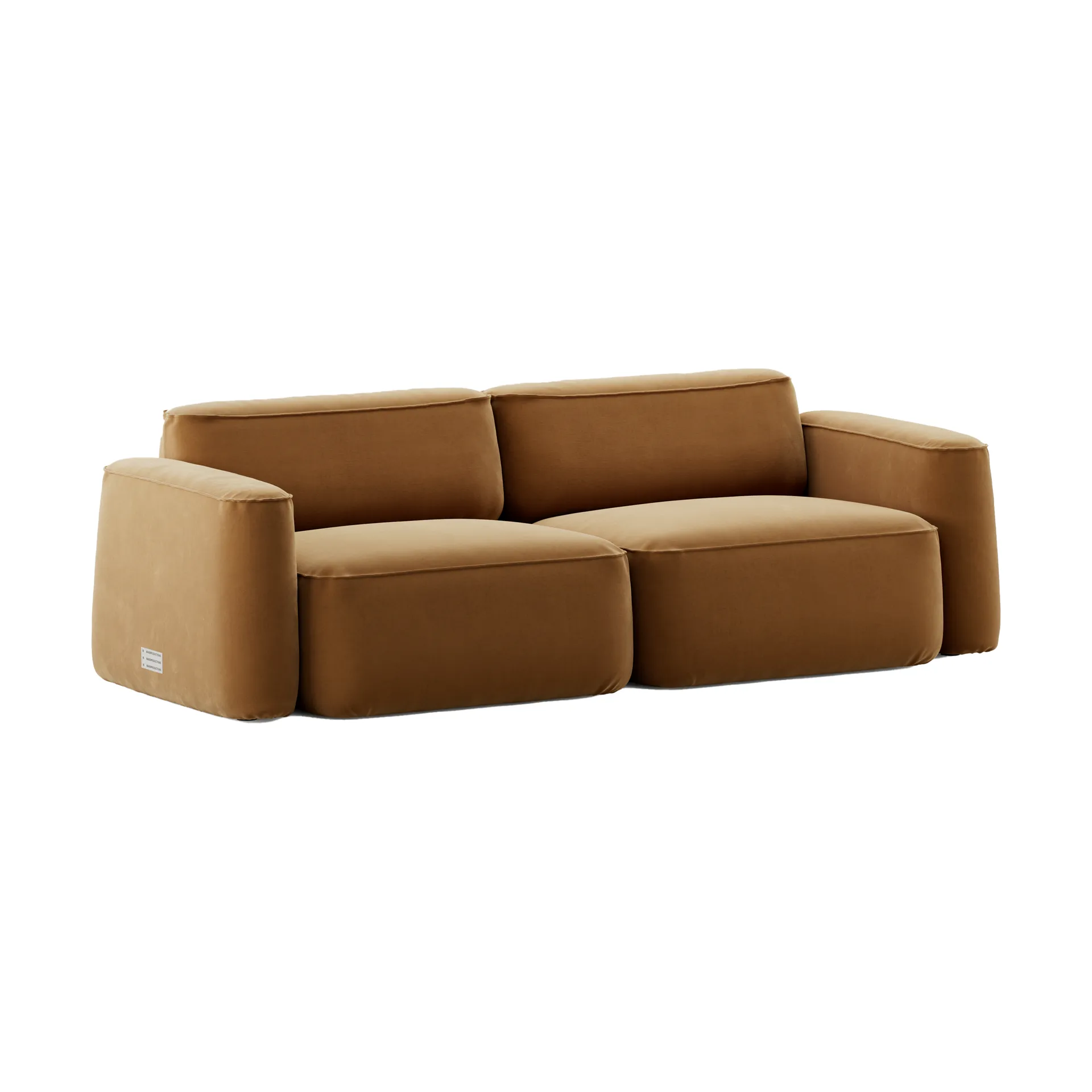 Patch sofá de 2,5 lugares, Atlantis 91 Cumin Massproductions