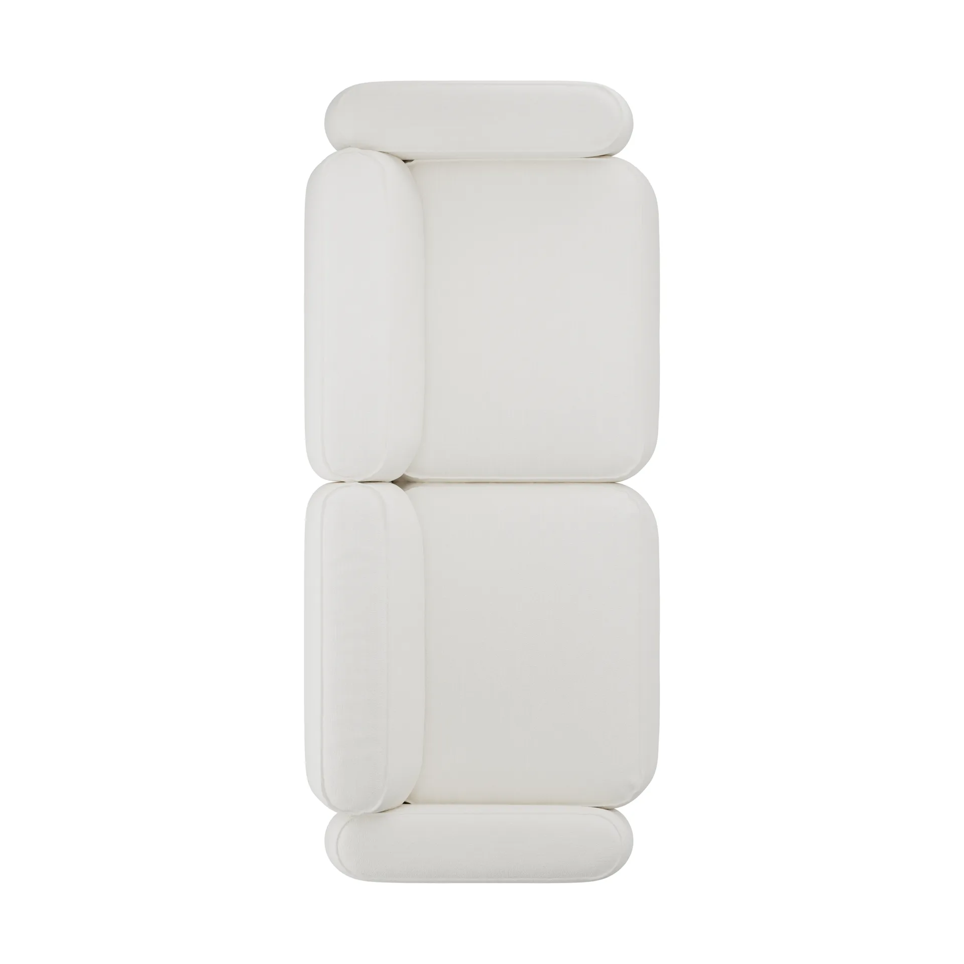 Patch sofá de 2,5 lugares, Ecriture 100 Massproductions