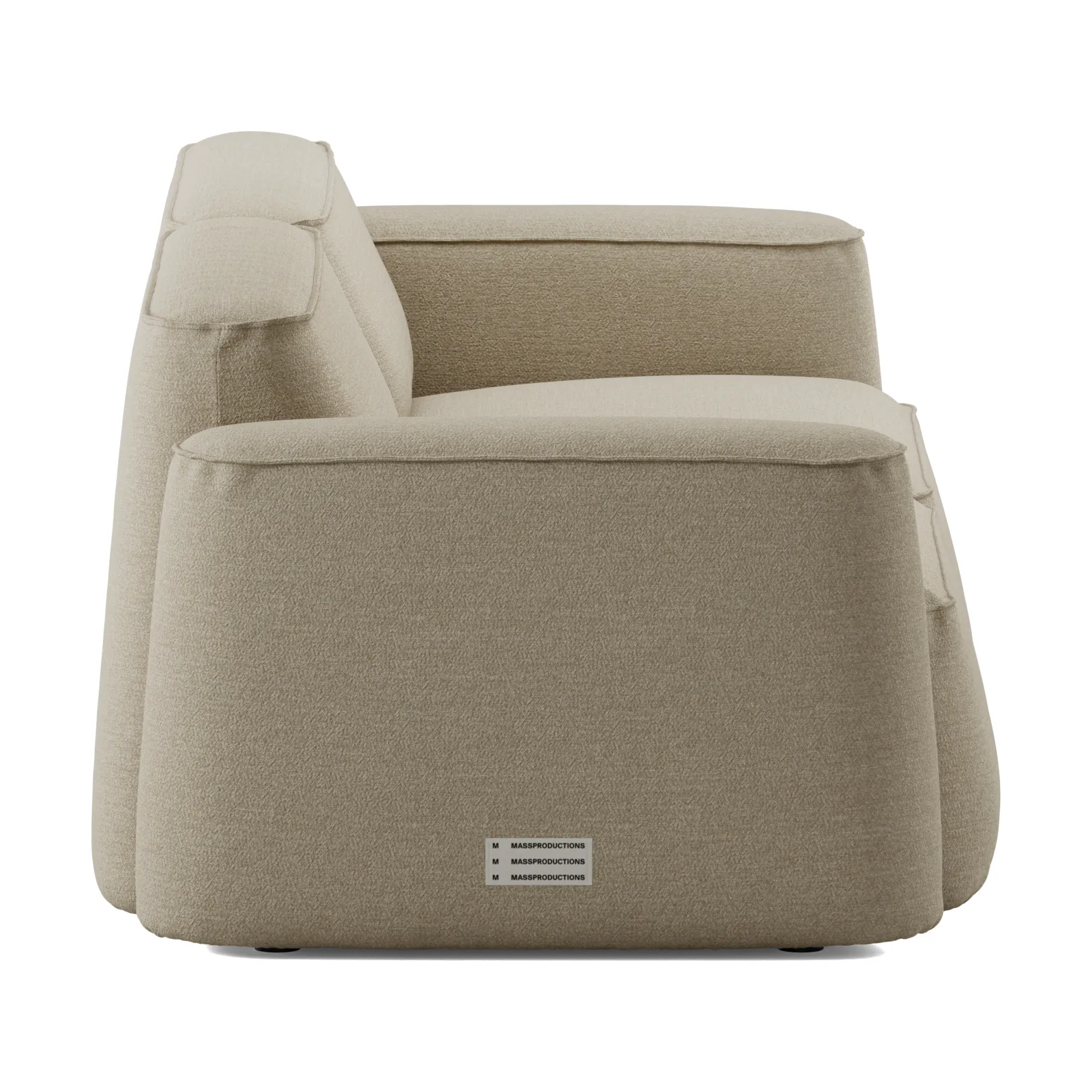 Patch sofá de 2,5 lugares, Ecriture 240 Massproductions