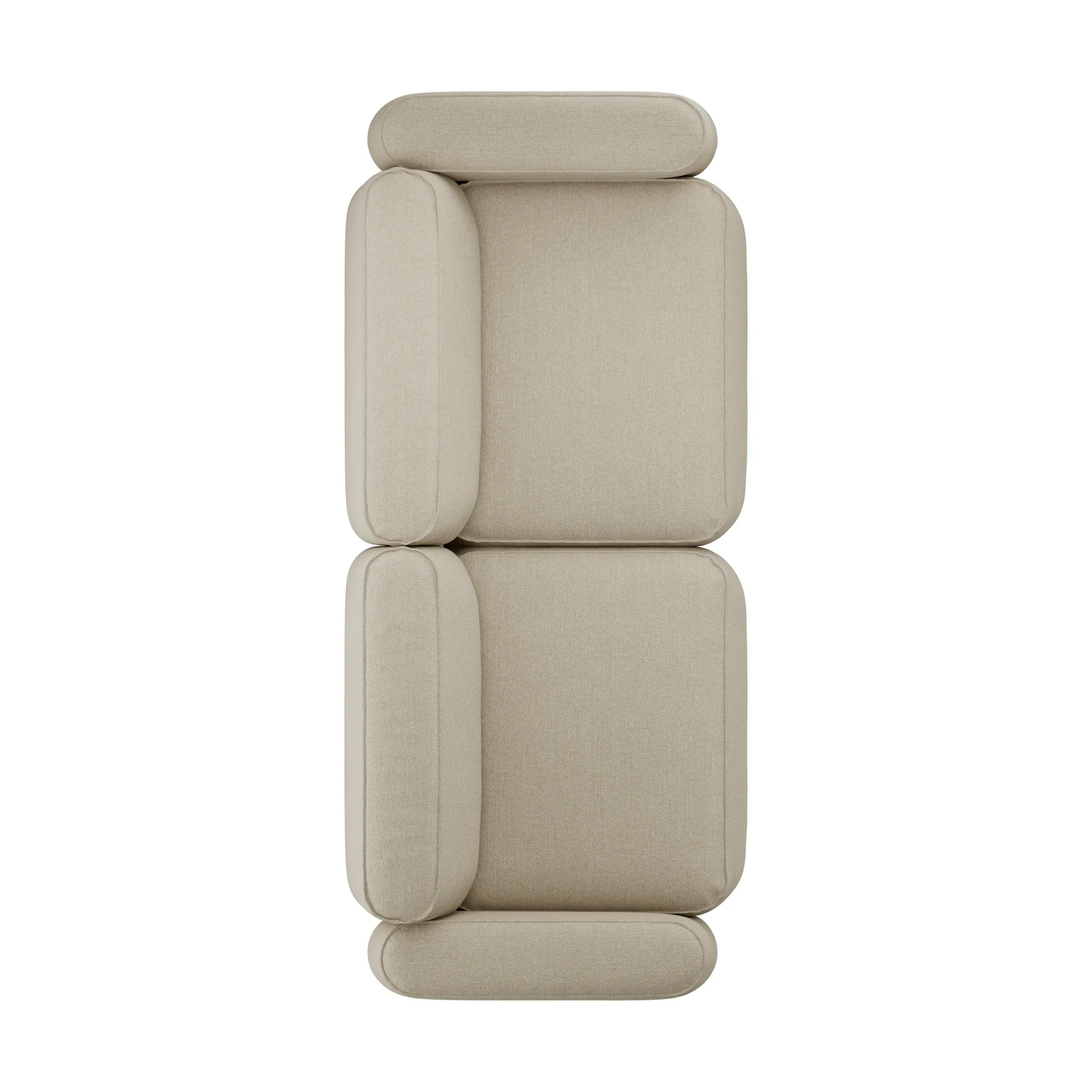 Patch sofá de 2,5 lugares, Ecriture 240 Massproductions