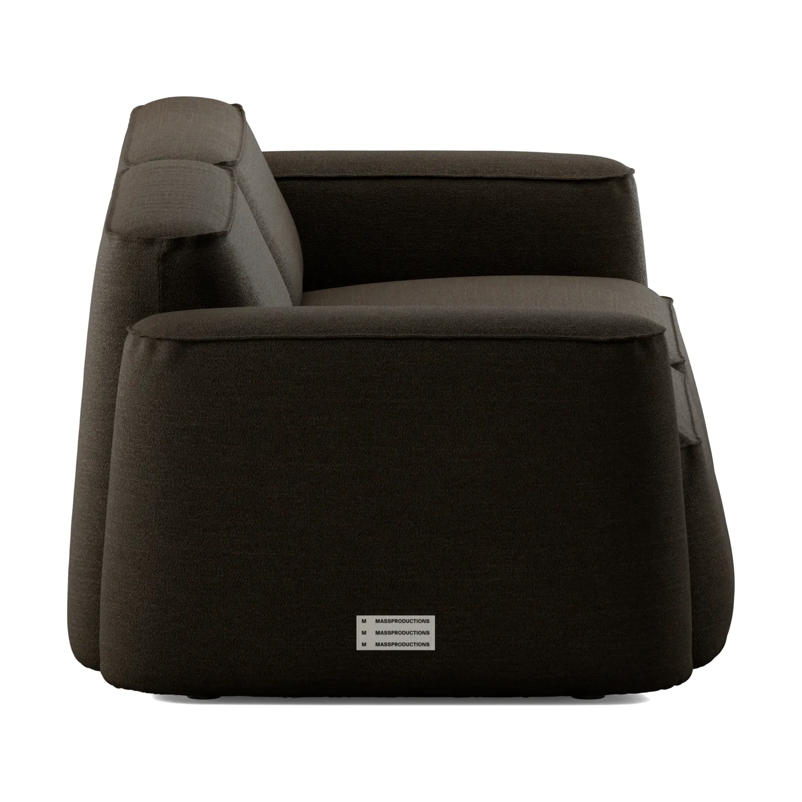 Patch sofá de 2,5 lugares, Ecriture 380 Massproductions