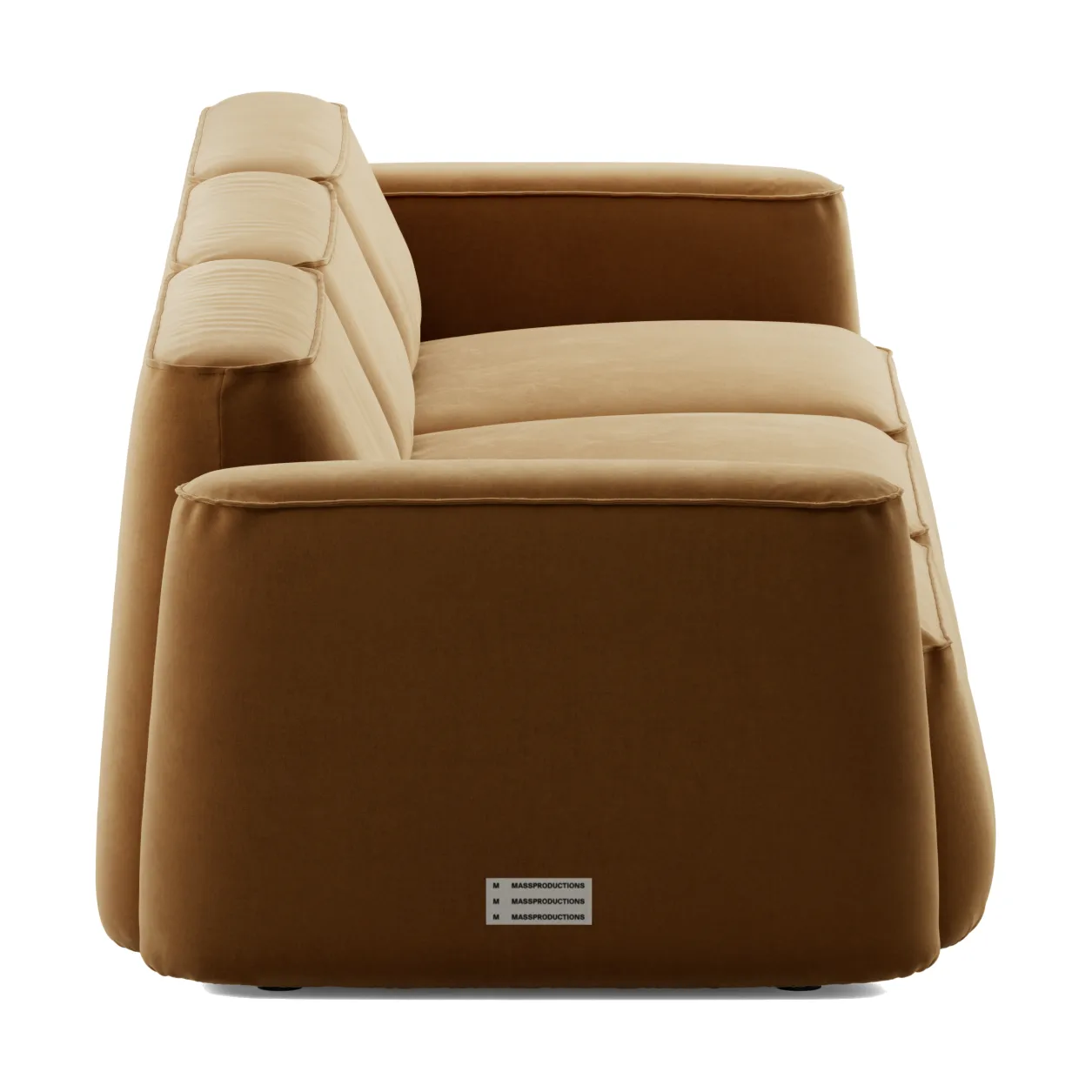 Patch sofá de 3 lugares, Atlantis 91 Cumin Massproductions