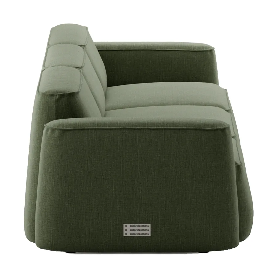 Patch sofá de 3 lugares, Linara 100 Tarragon Massproductions