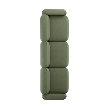 Patch sofá de 3 lugares - Linara 100 Tarragon - Massproductions