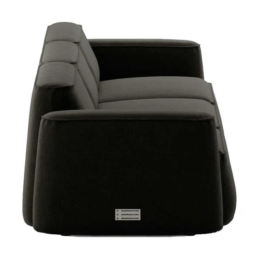 Patch sofá de 3 lugares, Linara 90 Espresso Massproductions