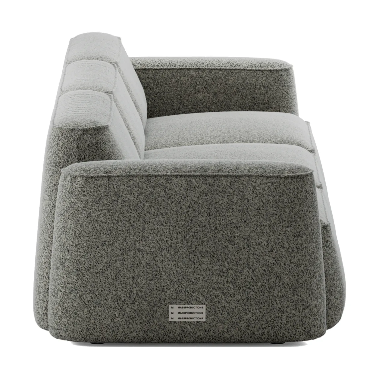 Patch sofá de 3 lugares, Spiral 23 Monochrome Massproductions