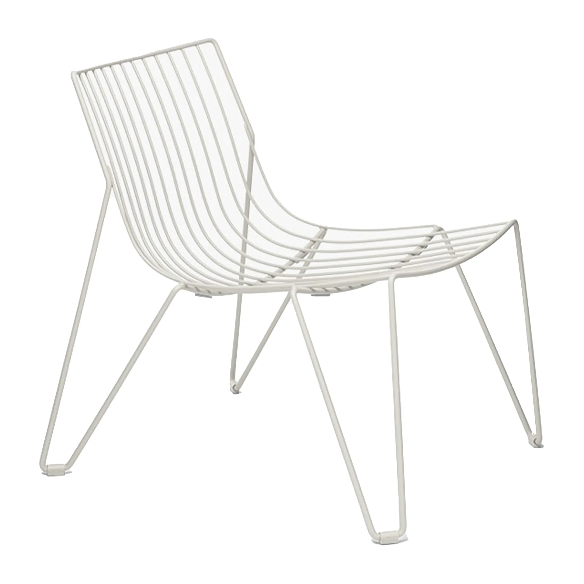 Tio Easy Chair cadeira lounge, Branco Massproductions