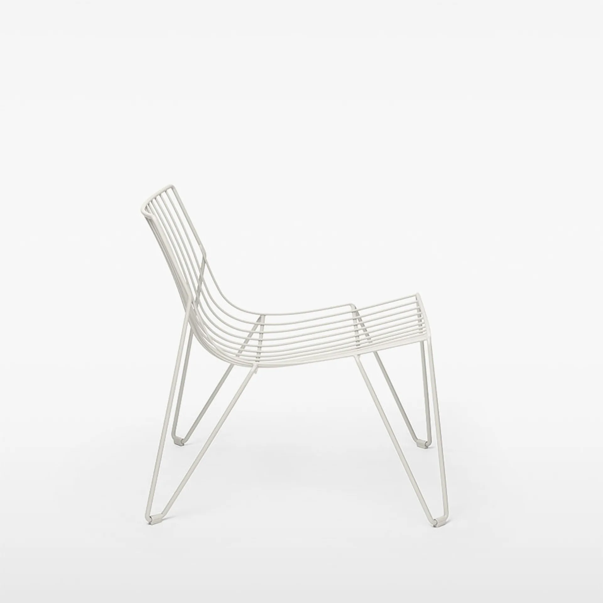Tio Easy Chair cadeira lounge, Branco Massproductions