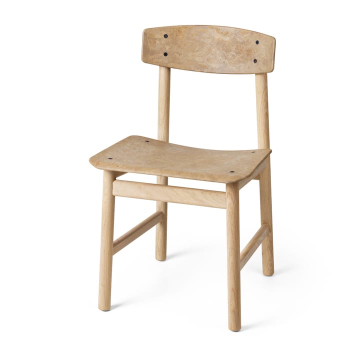 Cadeira Conscious BM3162 - carvalho envernizado-resíduos café - Mater