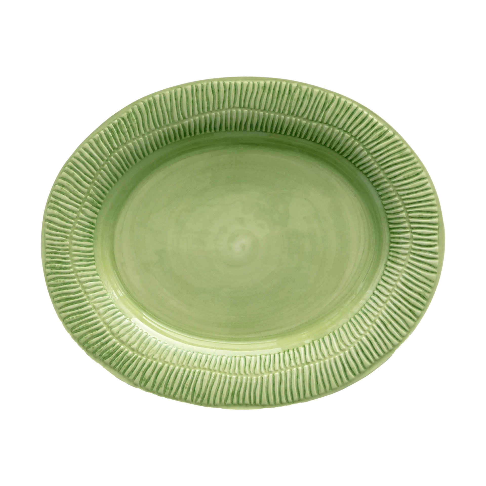 Bandeja Stripes 30x35 cm, Verde  Mateus