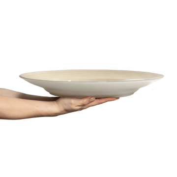 Basic travessa de servir Ø41 cm - Areia - Mateus