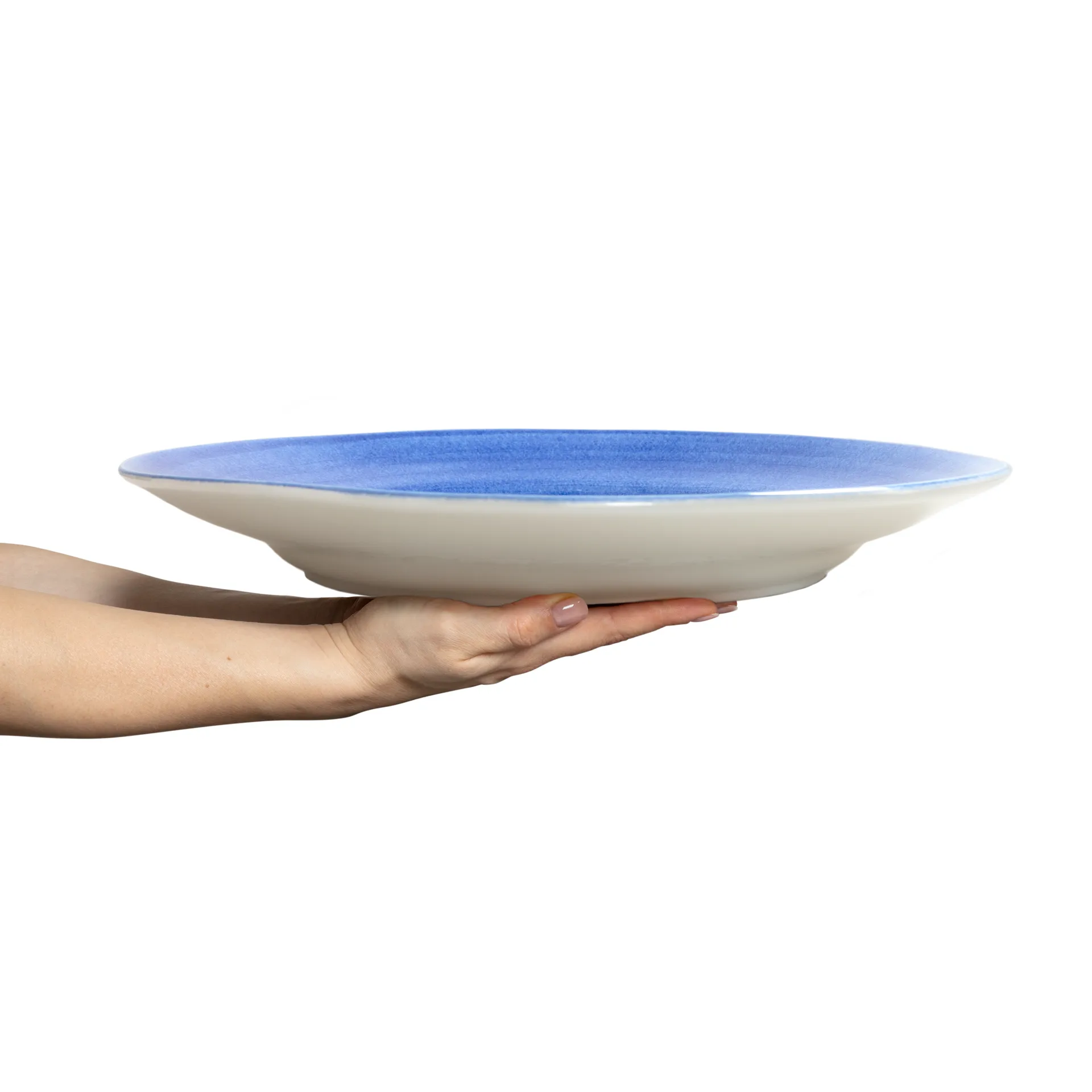Basic travessa de servir Ø41 cm, Azul claro Mateus