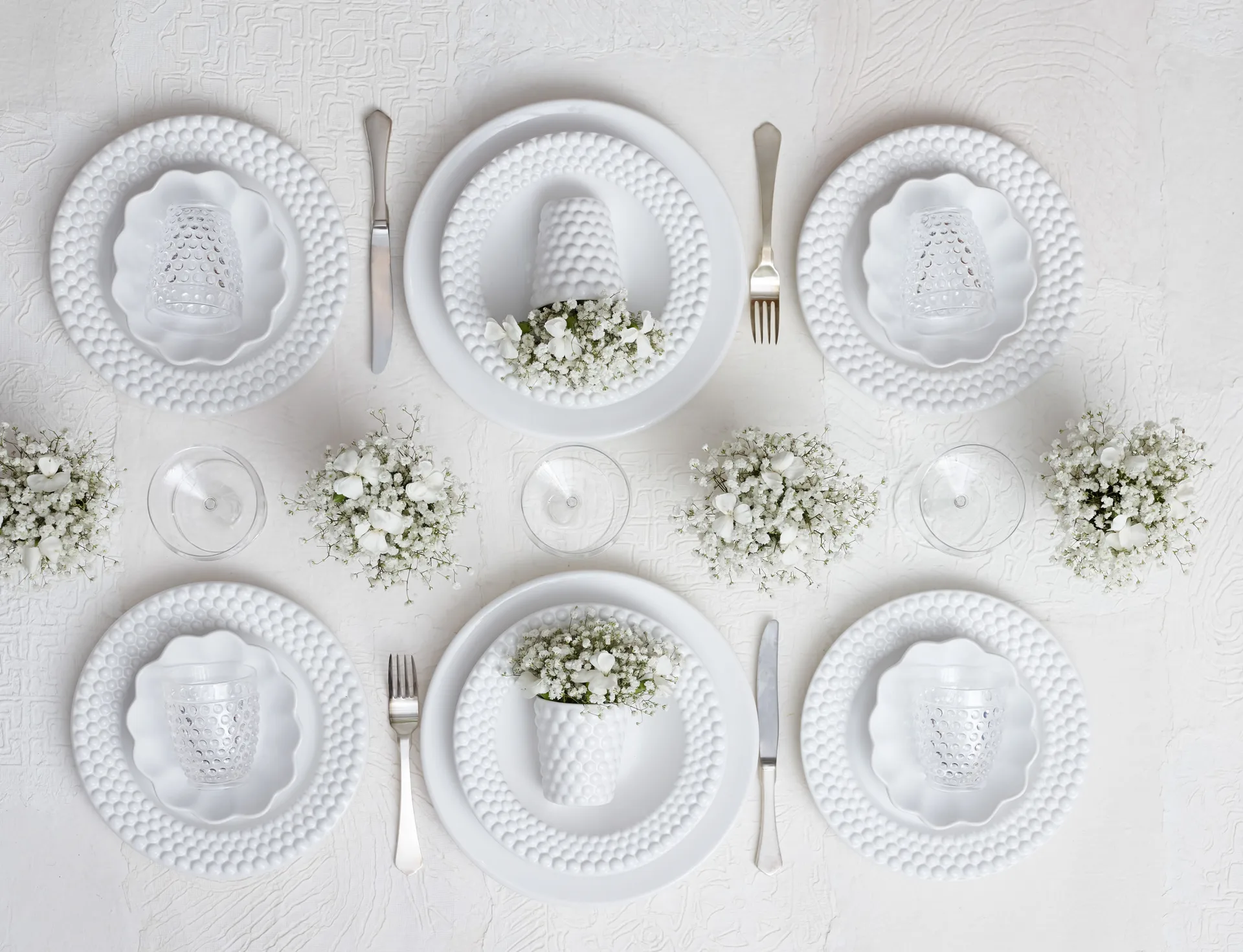 Caneca Bubbles 30 cl, Branco Mateus