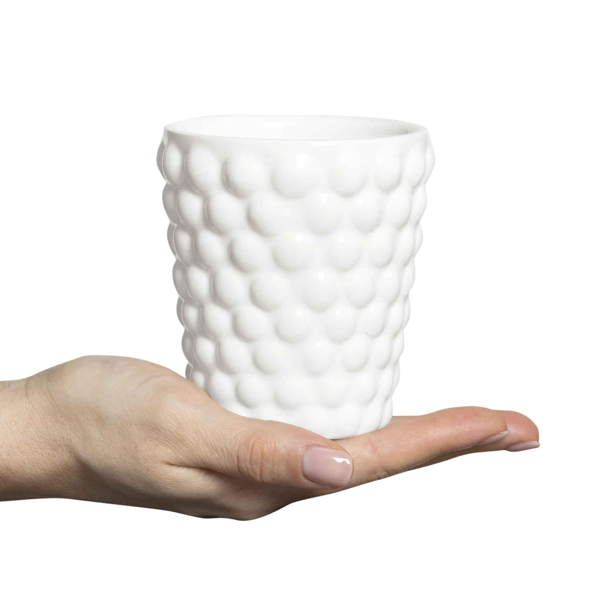 Caneca Bubbles 30 cl, Branco Mateus