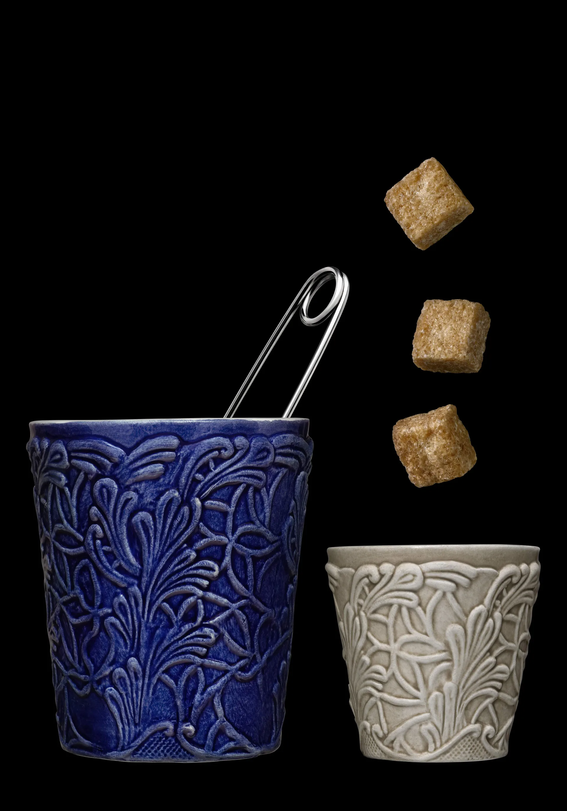 Caneca Lace 30 cl, Azul Mateus