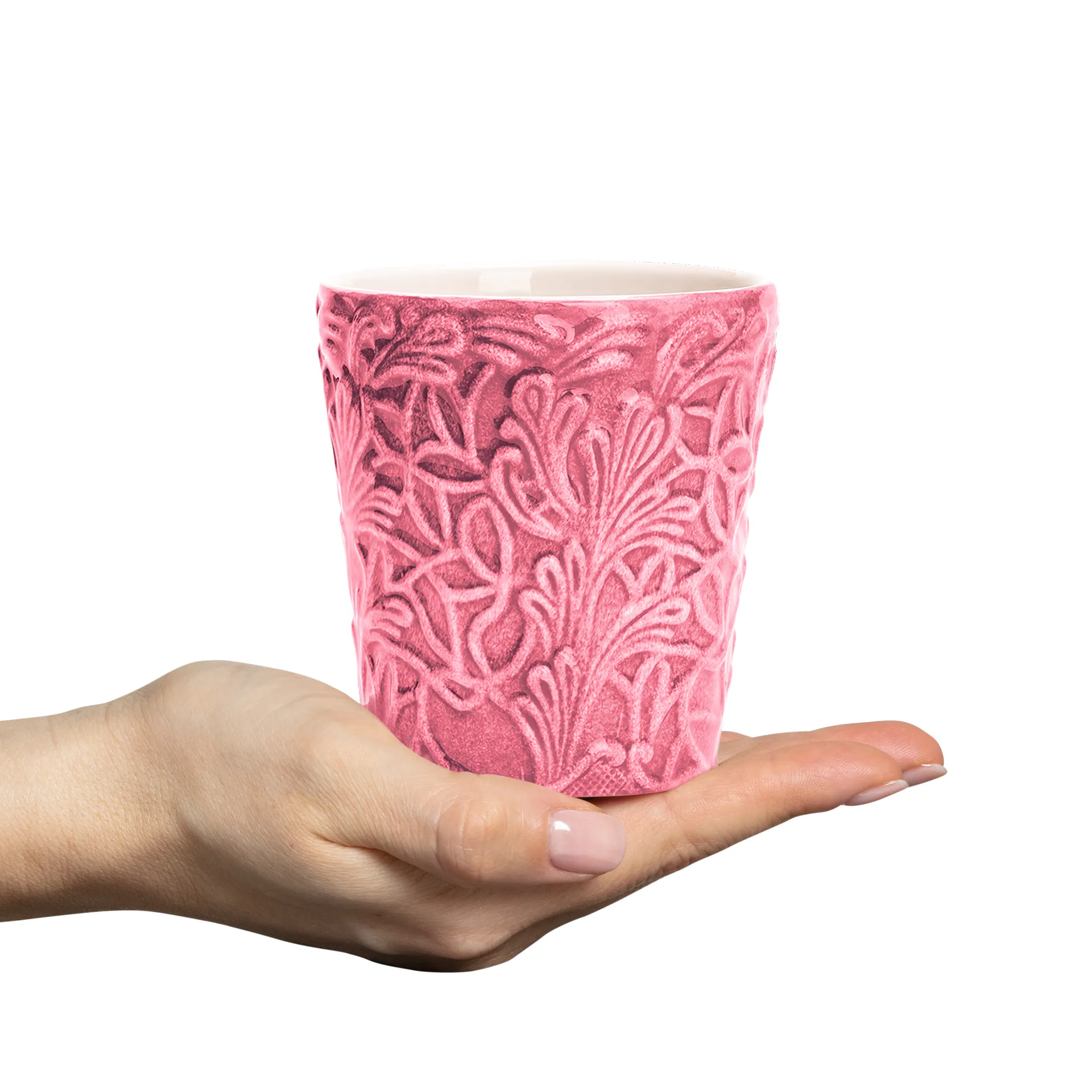 Caneca Lace 30 cl, Rosa  Mateus