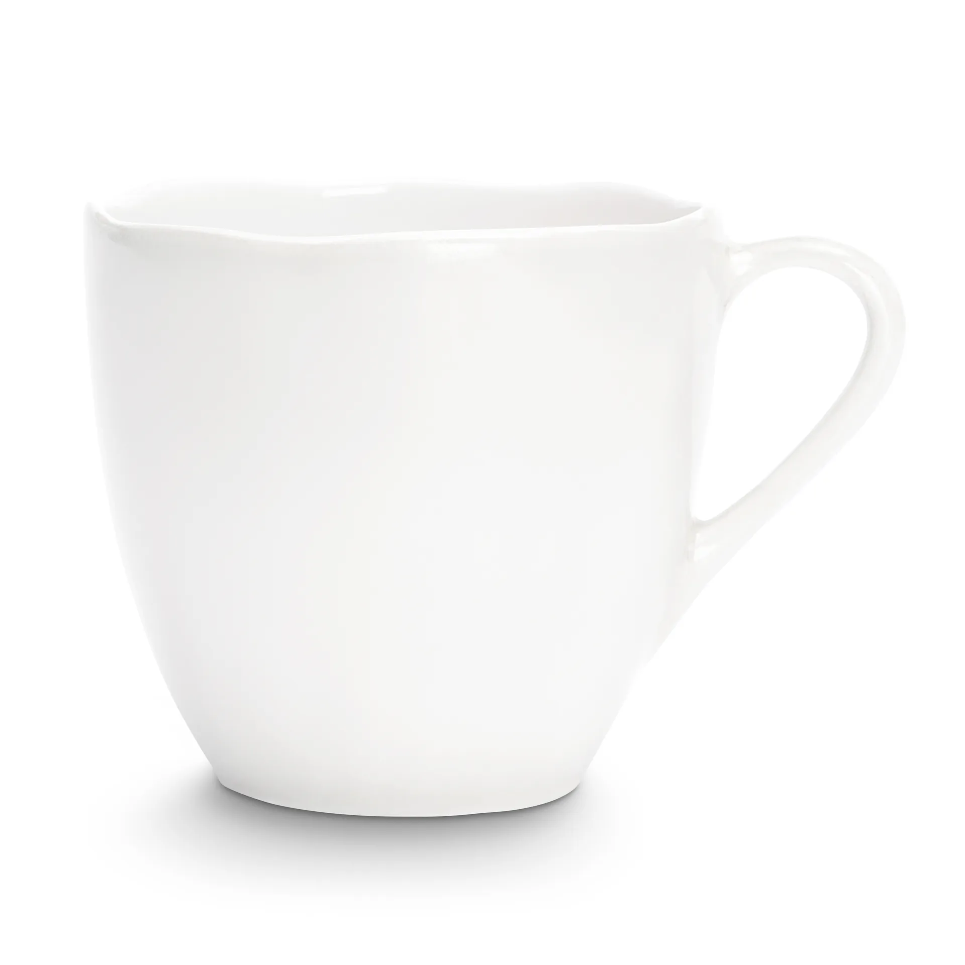 Caneca orgânica Basic 60 cl, branco Mateus
