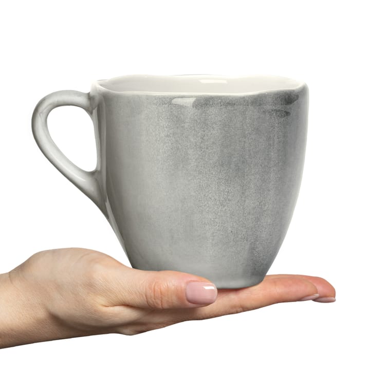 Caneca orgânica Basic 60 cl, Cinza Mateus
