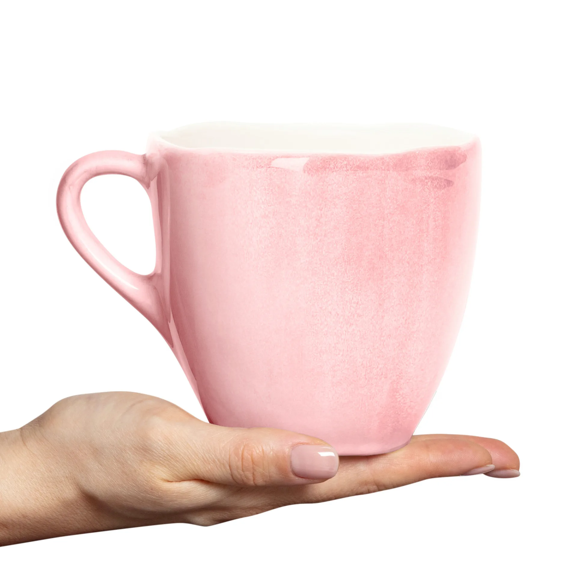 Caneca orgânica Basic 60 cl, rosa claro Mateus