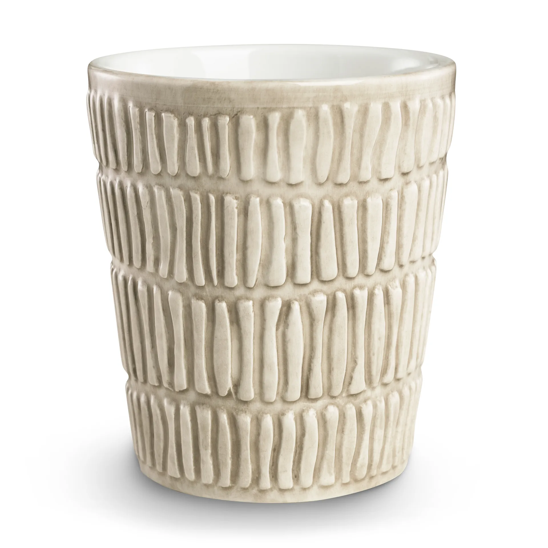 Caneca Stripes 30 cl, areia Mateus
