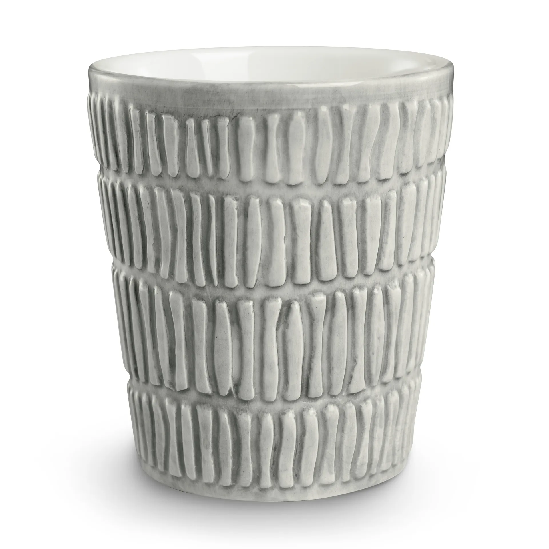 Caneca Stripes 30 cl, cinza Mateus