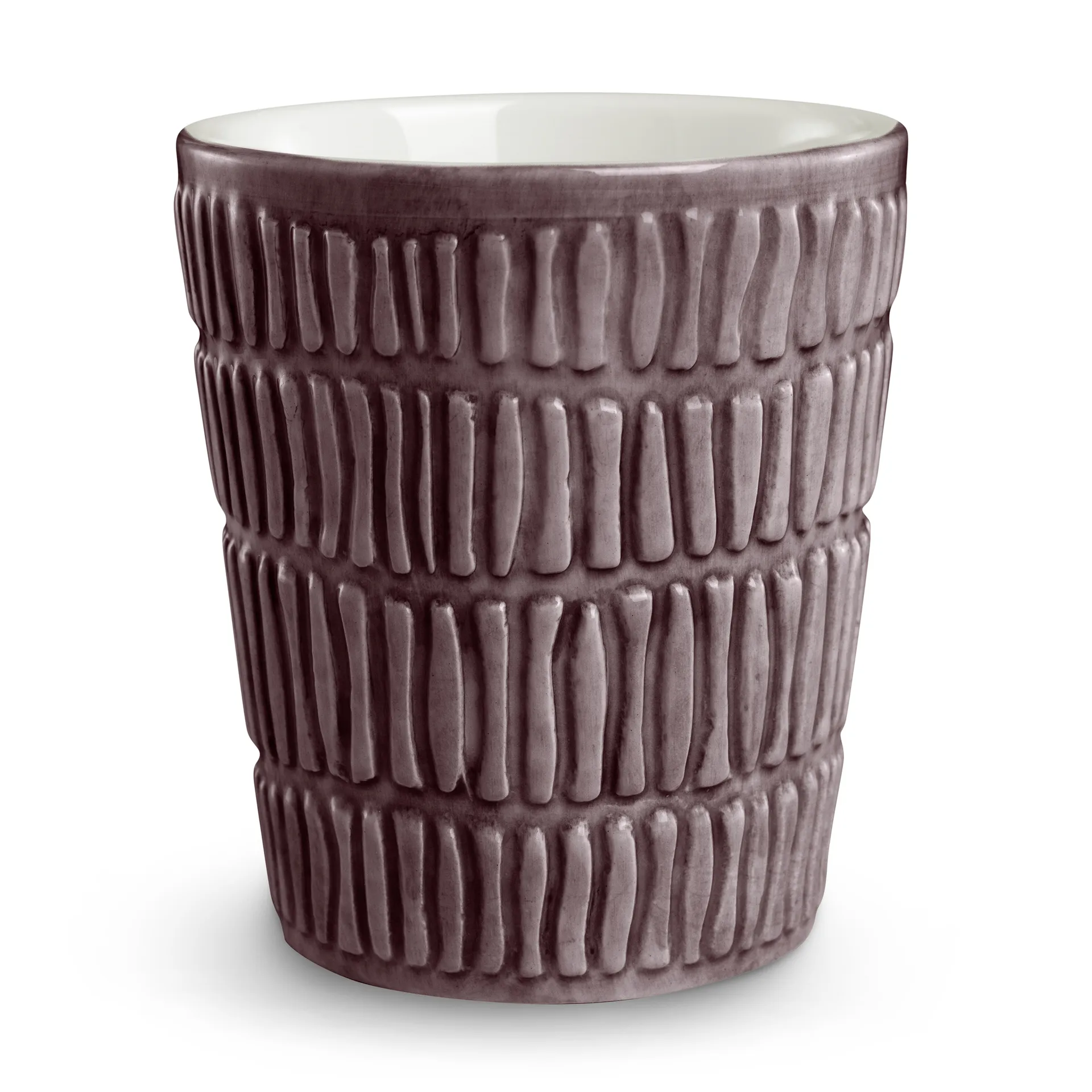 Caneca Stripes 30 cl, plum Mateus
