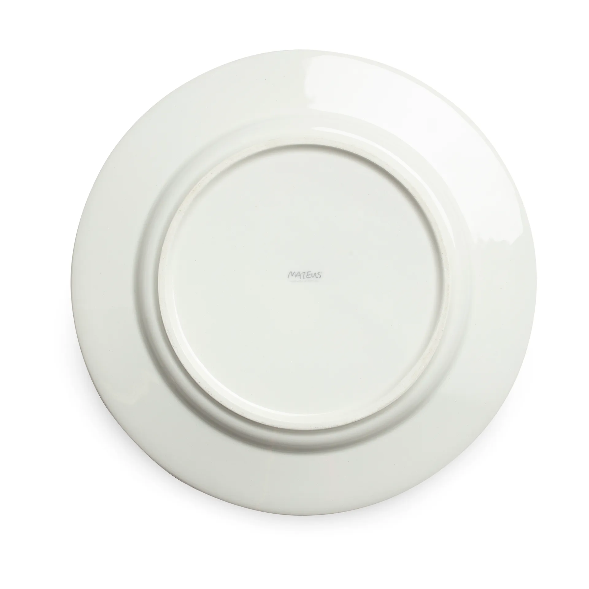 Flowers Prato raso nenúfares Ø28 cm, Branco Mateus